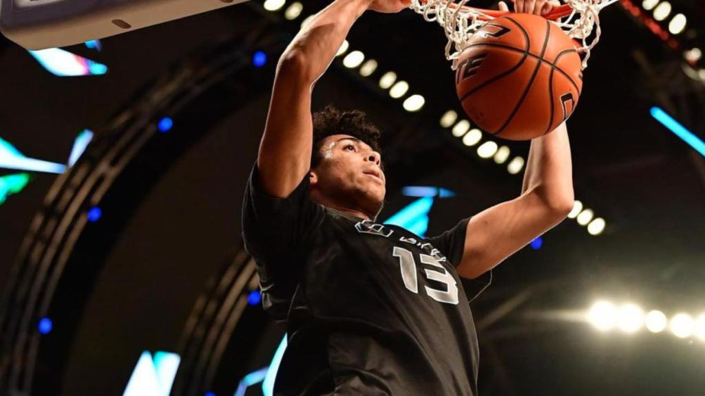 Izan Almansa, en la Overtime Elite League