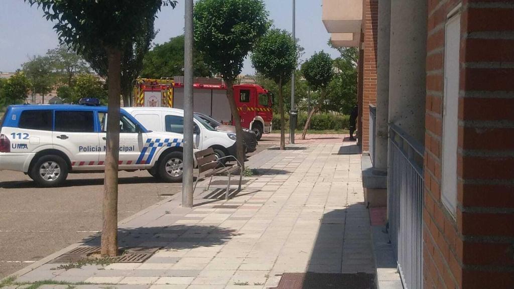 Los Bomberos de Zamora y la Policía Municipal