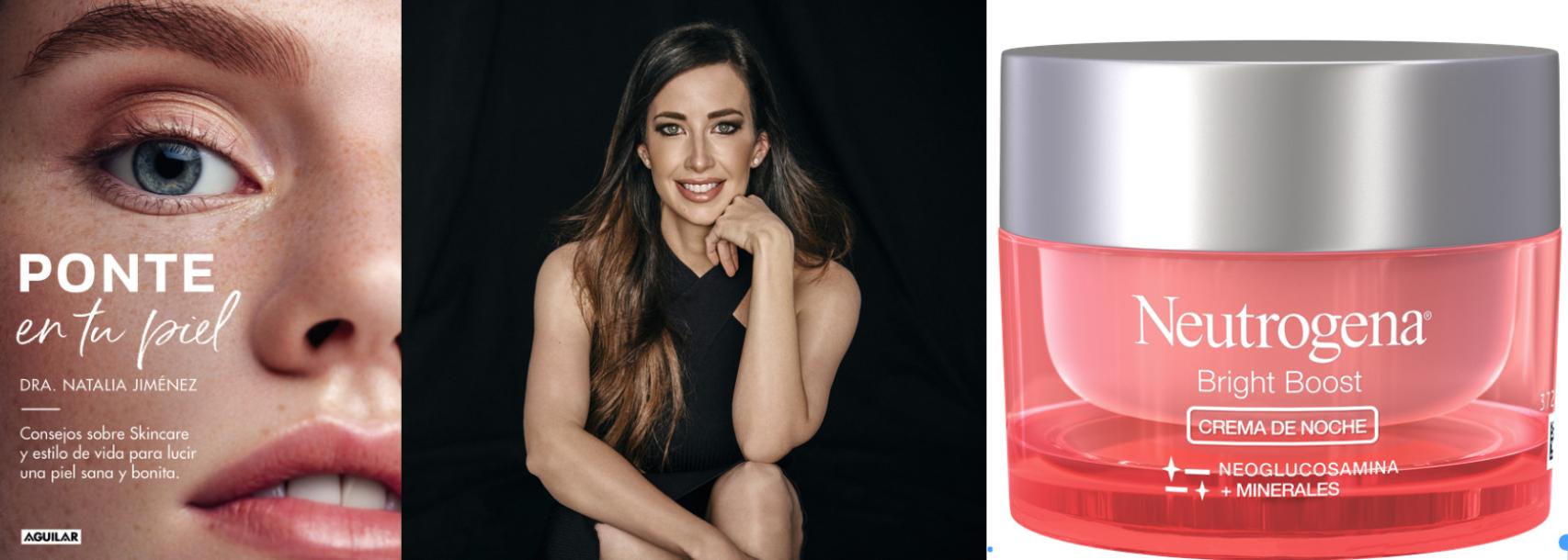 La doctora Natalia Jimenez y su libro 'Ponte en tu piel'.