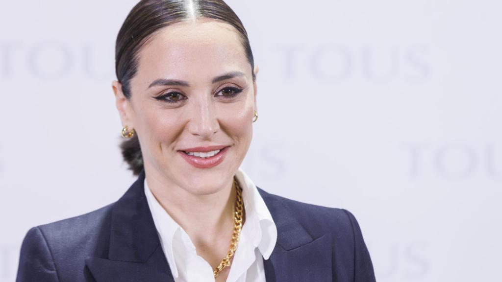 Tamara Falcó en un evento de Tous en Madrid.