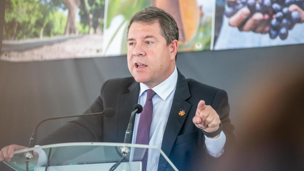 El presidente de Castilla-La Mancha, Emiliano García-Page.