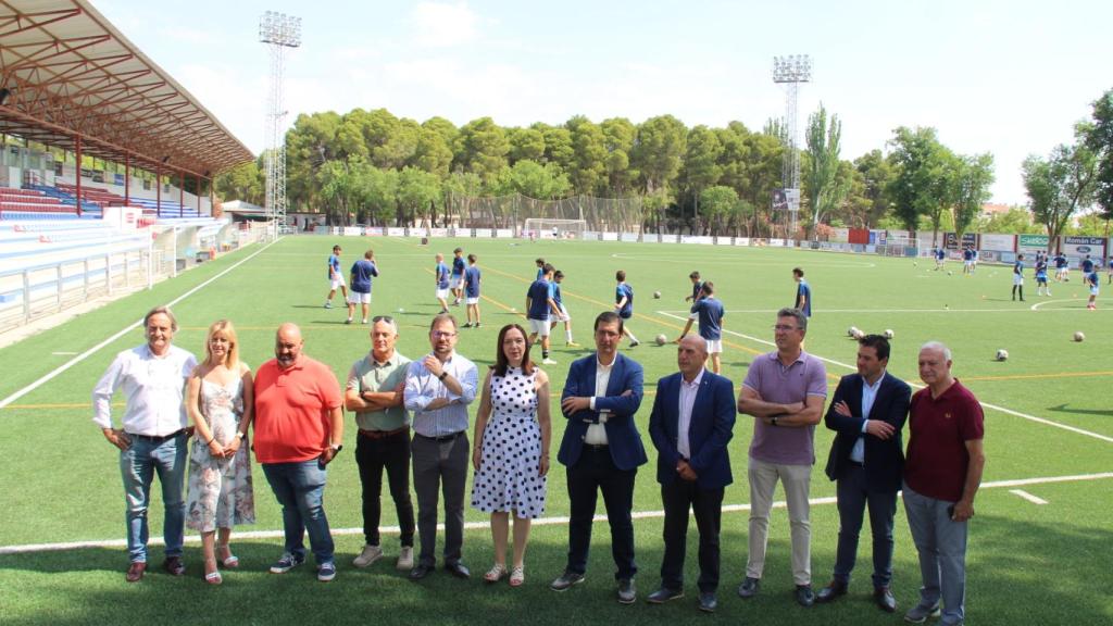 Caballero en la Ciudad Deportiva de Alcázar de San Juan