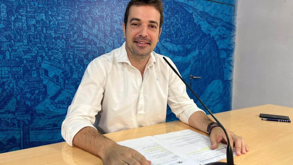 Concejal de Juventud, Pablo García. Ayuntamiento de Toledo