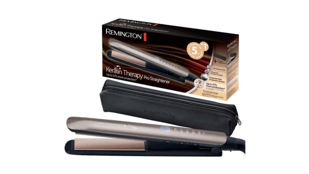Plancha de pelo Remington Keratin Therapy Pro