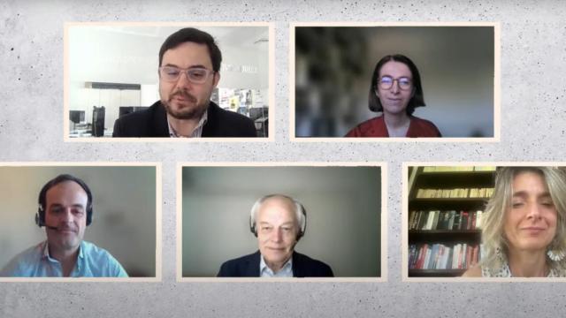 Captura de pantalla del evento online El futuro de la inversión de impacto organizado por EL ESPAÑOL.