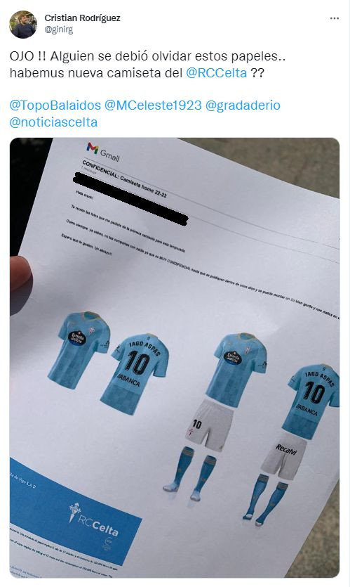 Captura del tuit que, posteriormente, eliminó su autor.