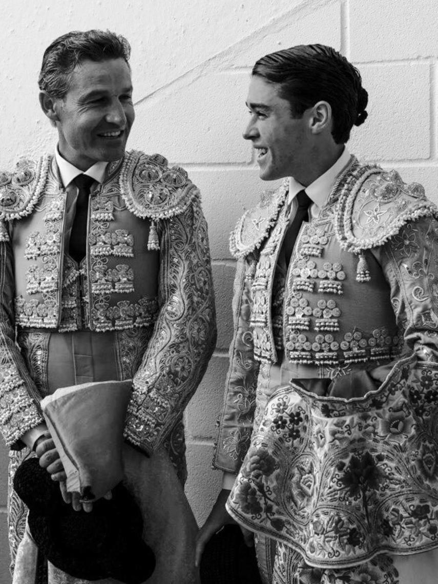 JAROCHO FOTO CON SU PADRE