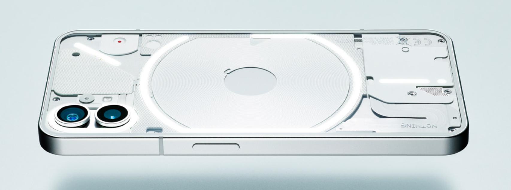 Nothing Phone (1) boca abajo