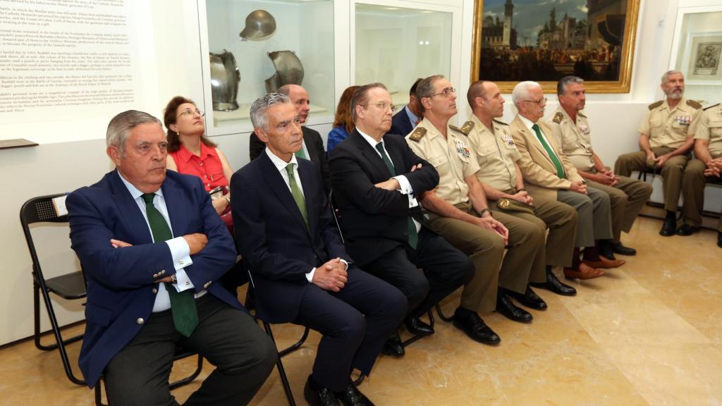 Antonio Miguel Carmona y Fernando García han acudido al acto en representación de Iberdrola.