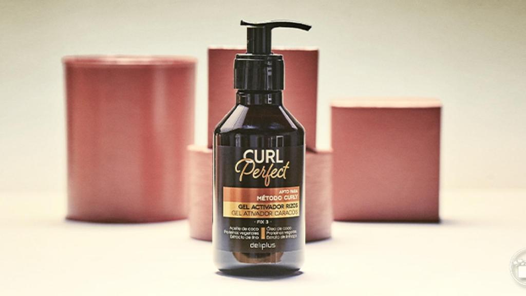 Gel activador de rizos.