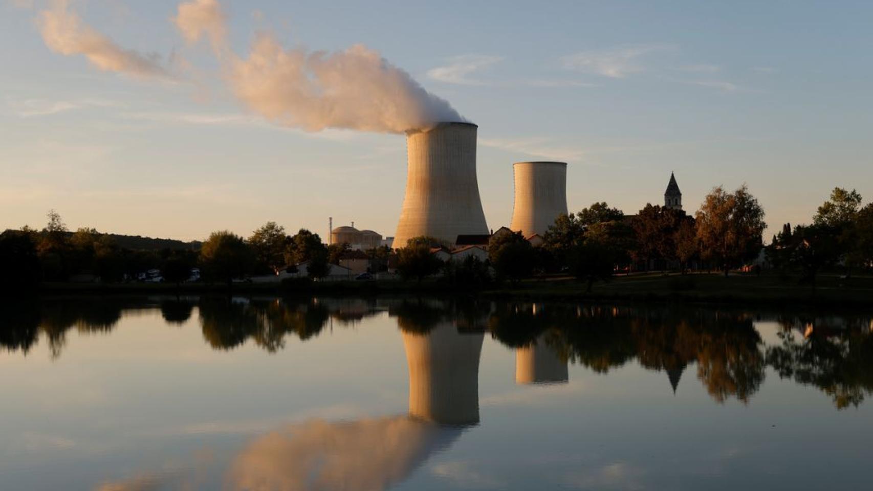 La central nuclear de Civaux, en Francia.
