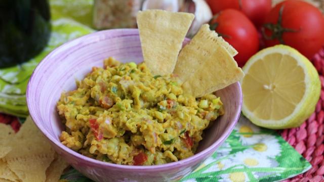 Guacamole sin aguacate, no se oxida, es más barato y tiene más proteínas