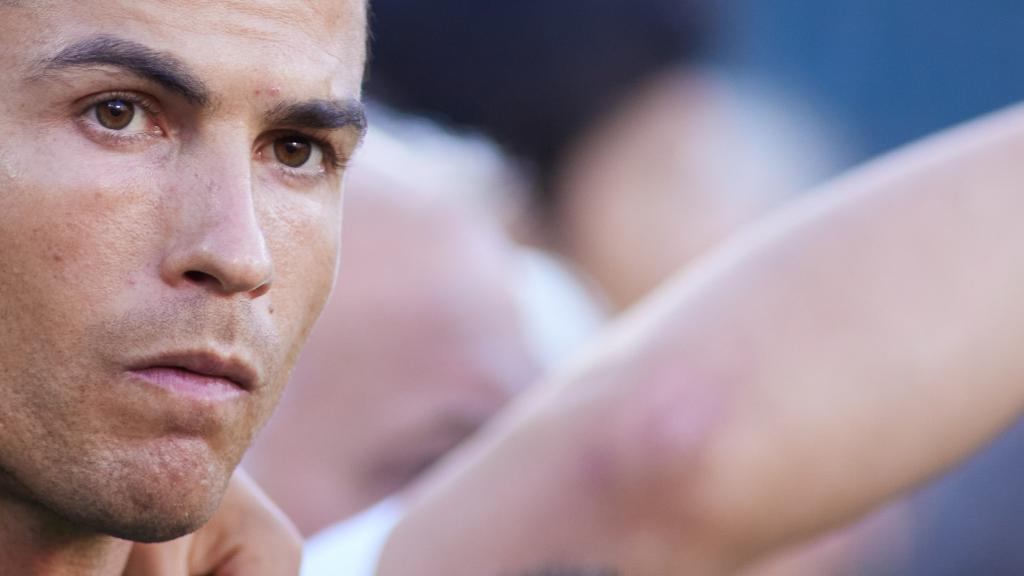 Cristiano Ronaldo, durante un partido de la selección de Portugal de la UEFA Nations League