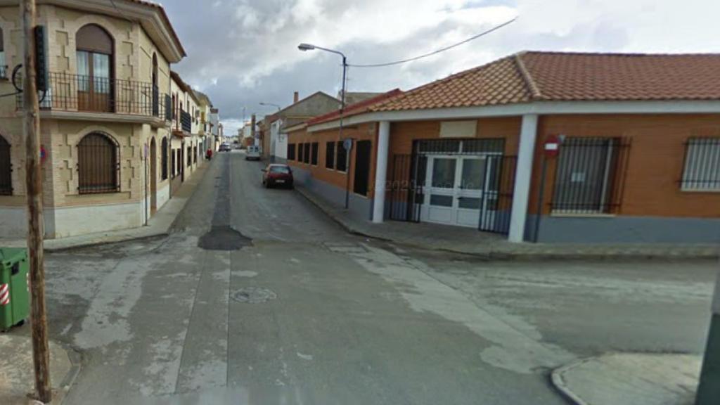 Calle Emilio Castelar de La Solana. Foto: Google