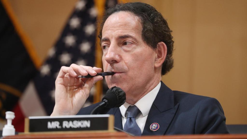 El demócrata Jamie Raskin, que forma parte del comité de la Cámara de Representantes que investiga el asalto al Capitolio.