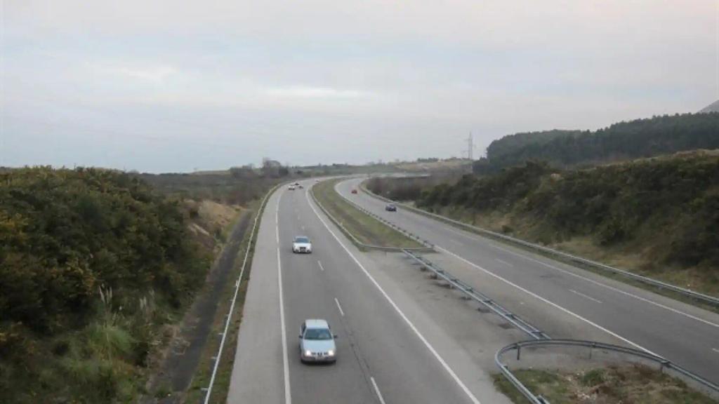 Coches en la autovía A-3