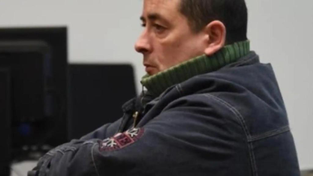 Antonio Miguel Grimal Marco, al ser detenido el pasado domingo en una hamburguesería Goiko en Zaragoza.