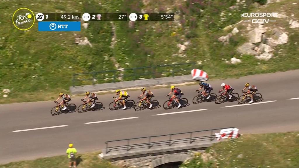 El grupo de los favoritos.