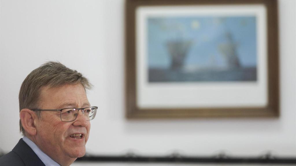 El presidente de la Generalitat Valenciana, Ximo Puig, en un acto en Madrid esta semana.