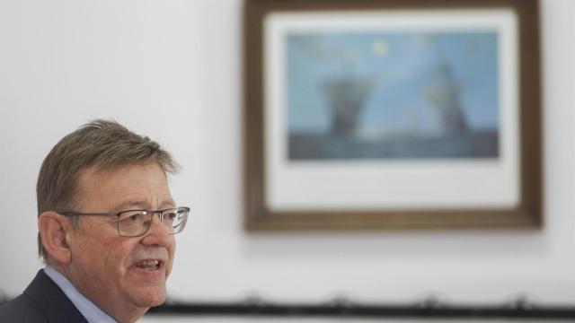 El presidente de la Generalitat Valenciana, Ximo Puig, en un acto en Madrid esta semana.