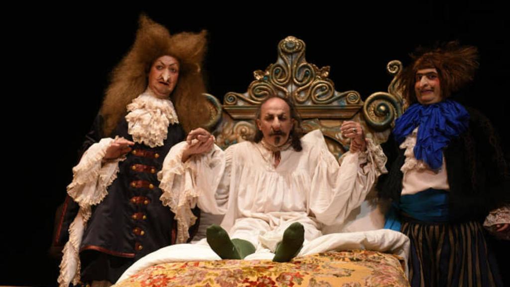 Imagen de la obra de teatro 'El enfermo imaginario'