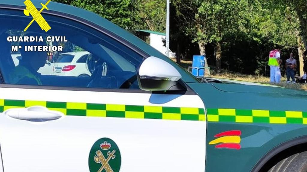 Vehículo de la Guardia Civil