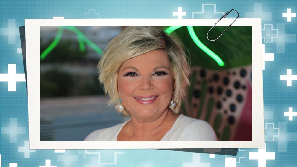 Terelu Campos en un fotomontaje de EL ESPAÑOL.