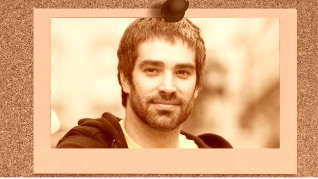 El actor Adrià Collado en un montaje de El Español.