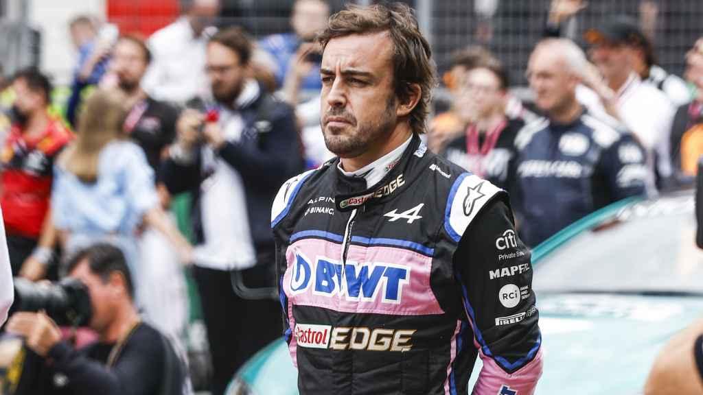 Fernando Alonso, en el Gran Premio de Austria de F1 de 2022