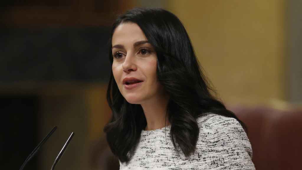 Inés Arrimadas, presidenta de Cs, en el Debate sobre el estado de la Nación.