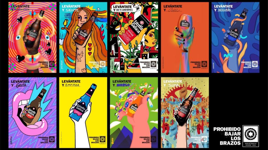 ‘El Arte de No Bajar los Brazos’: El optimista mensaje de Estrella Galicia a sus consumidores