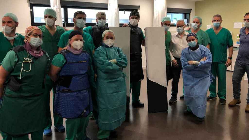 Equipo de cardiología del Hospital Álvaro Cunqueiro.