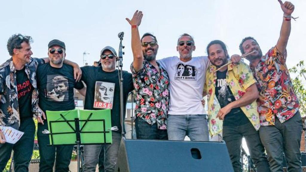 El Niño Garbanzo en uno de sus conciertos