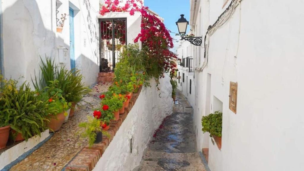 Frigiliana está llena de rincones de una gran belleza.