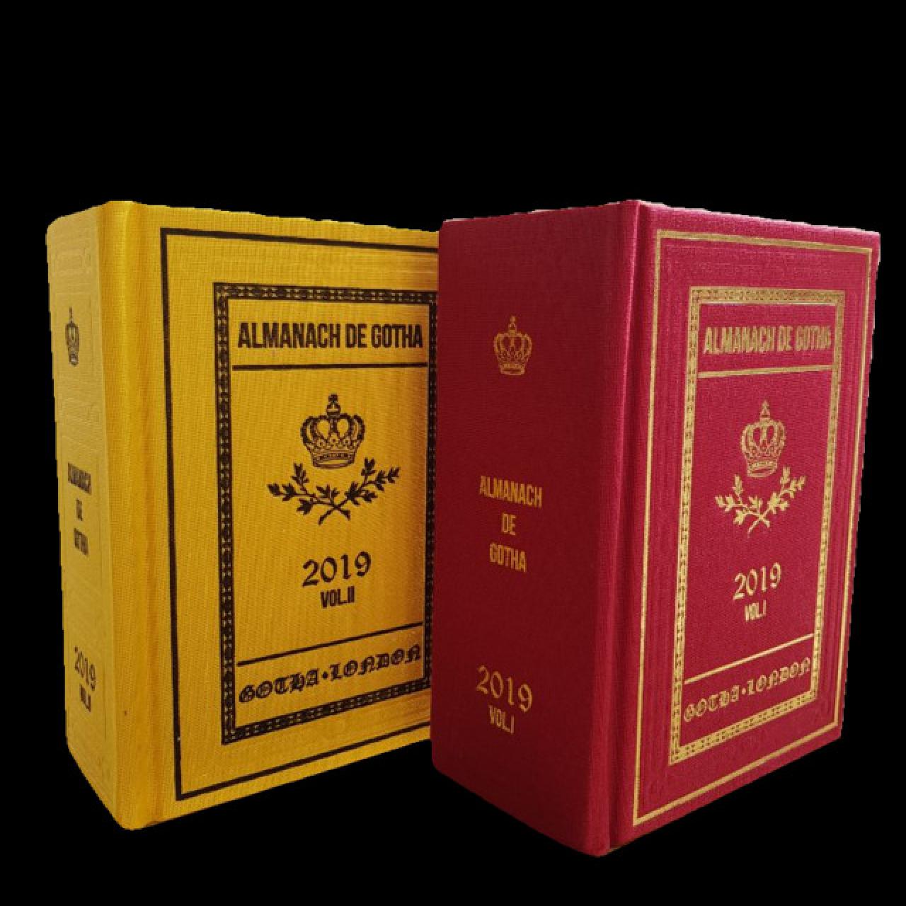 Almanaque de Gotha en edición de 2019.