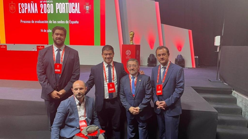 La delegación andaluza en la RFEF.
