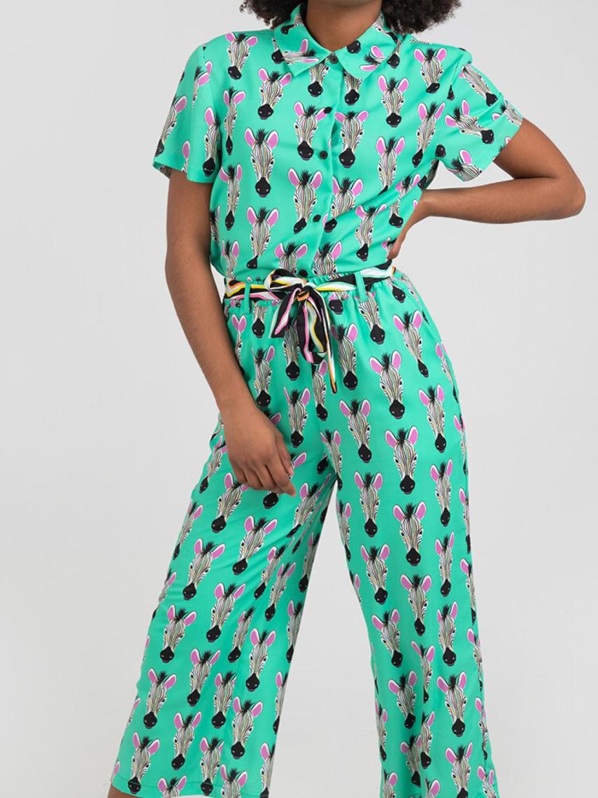 El conjunto estampado de Lolina.