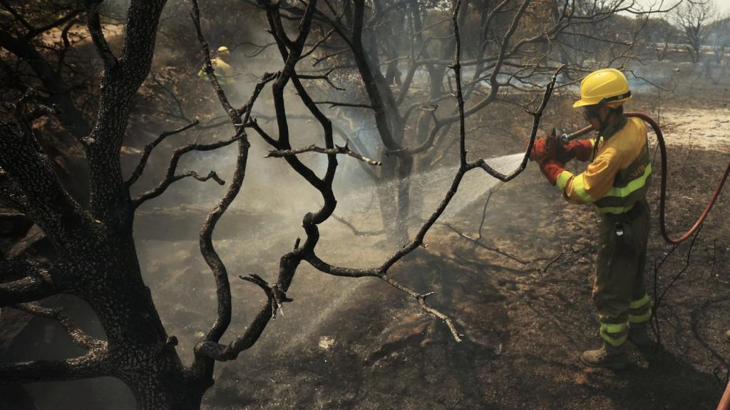 Incendio en Fuentes de Oñoro