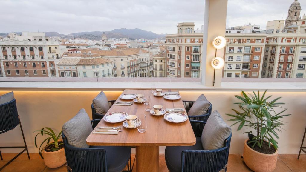 Vistas desde la terraza del Restarurante Lola