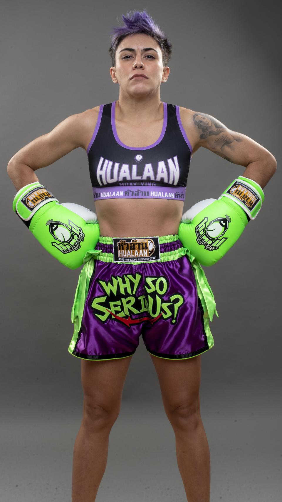 Desiré Rovira, de 35 años, comenzó a practicar Muay Thay hace tan sólo 5.