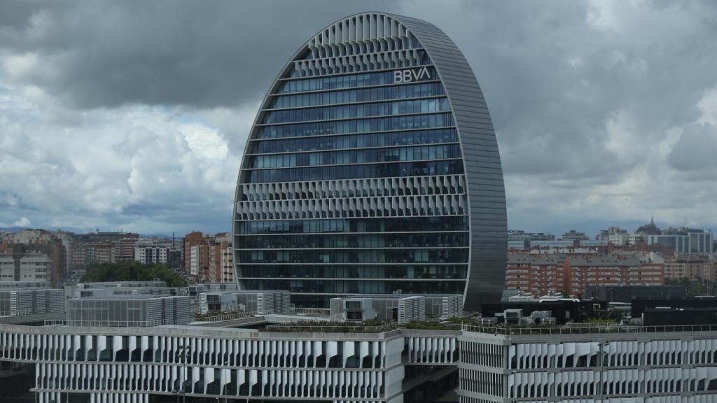 La sede del BBVA, en Madrid.