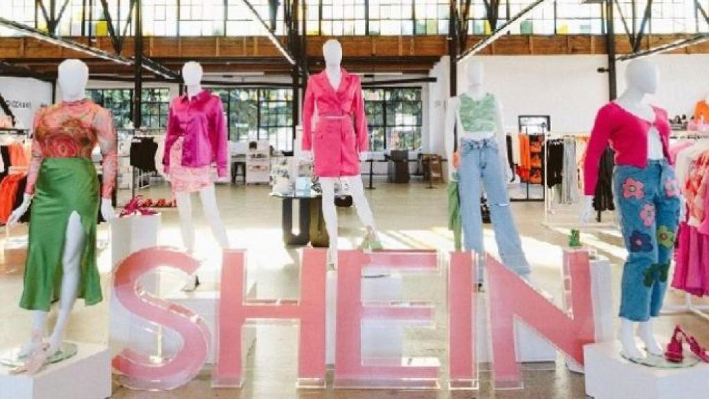 Entrada de una 'pop-up' de Shein