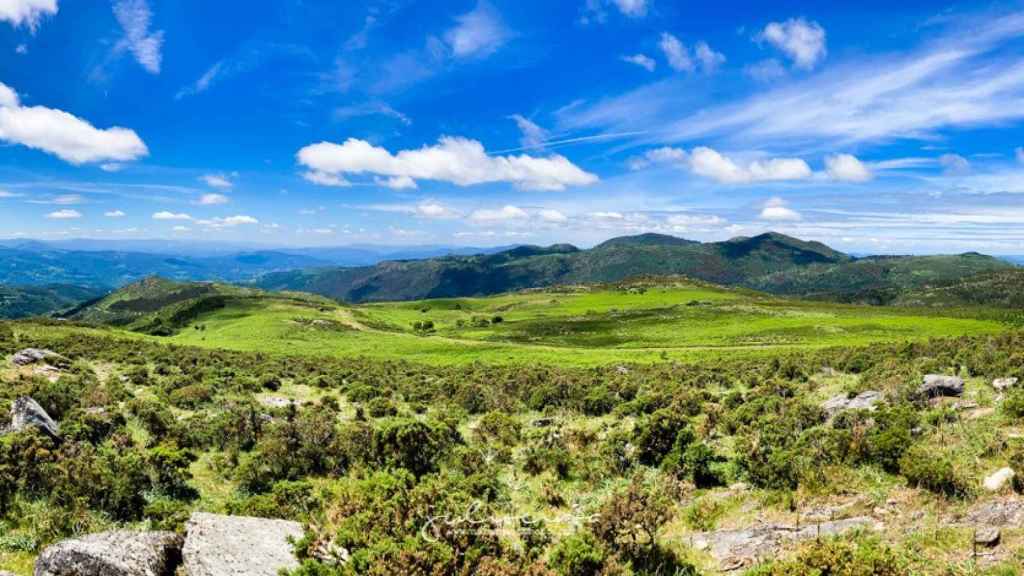 Vista desde O Covelo (Pontevedra)