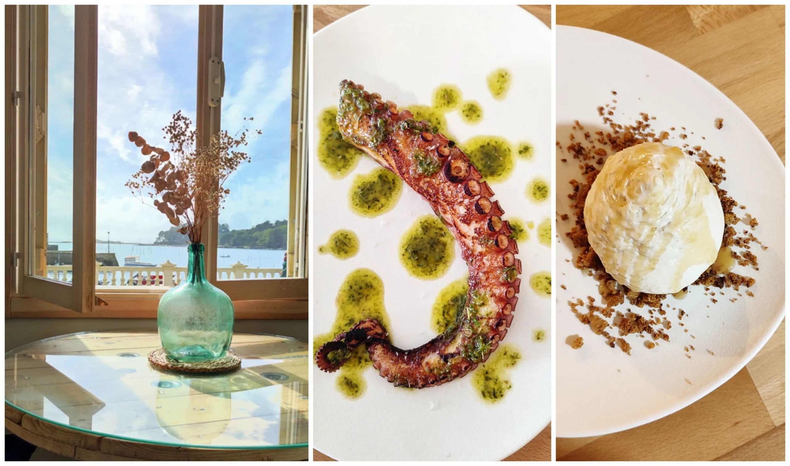 Local y platos de D’Leria. Foto: Cedida