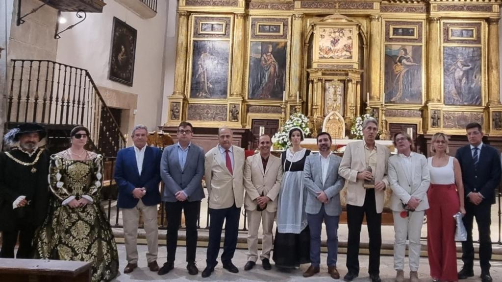 Pablo Bellido, en el arranque del Festival Ducal de Pastrana (Guadalajara).