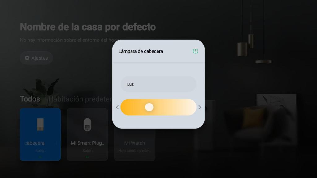 Controles Xiaomi Home