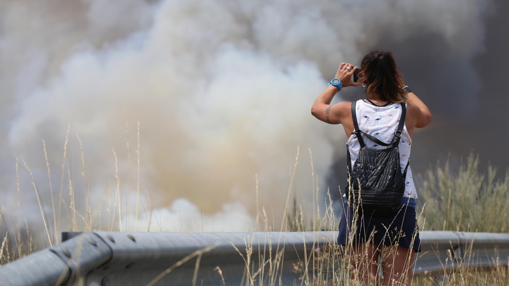 Incendio en Figueruela de Arriba