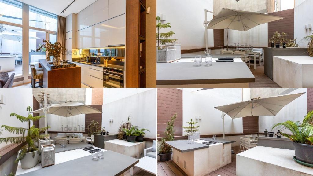 A la terraza se accede desde la zona de cocina-comedor.