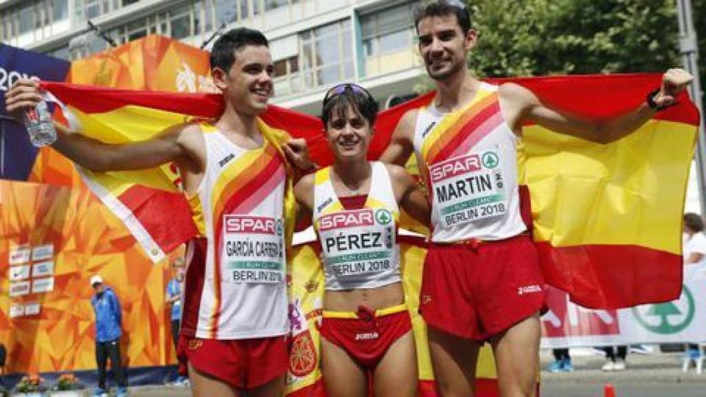 Diego García Carrera, María Pérez y Álvaro Martín.