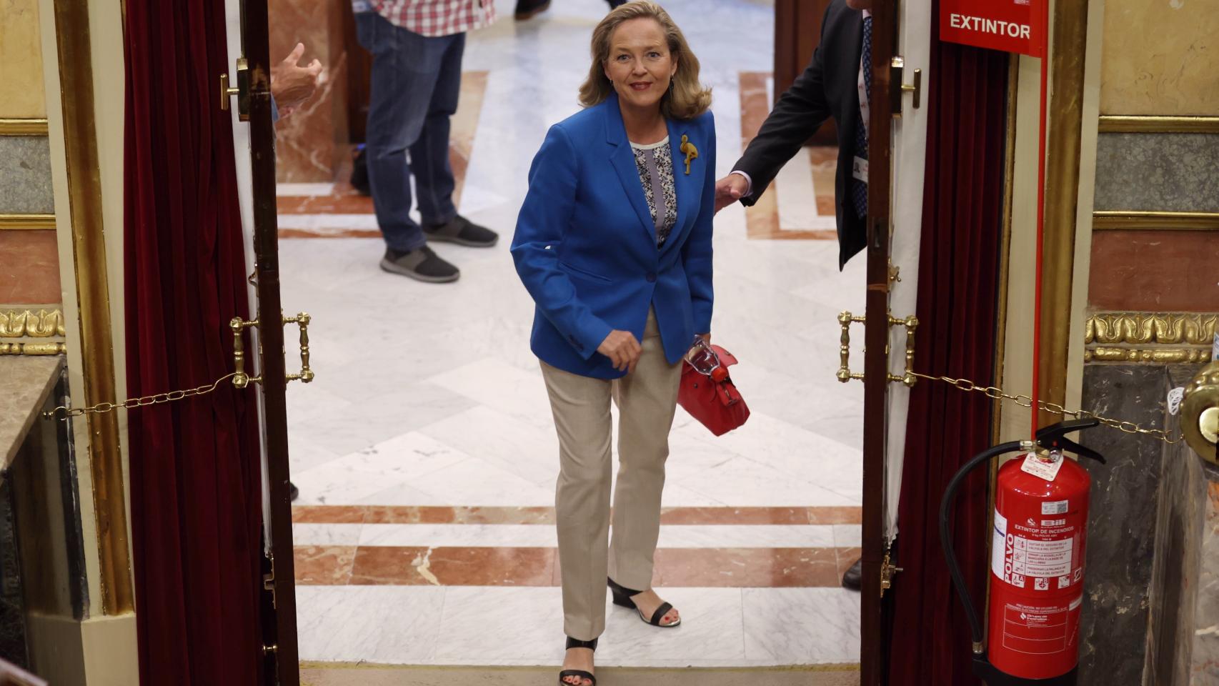 Nadia Calviño, vicepresidenta primera y ministra de Asuntos Económicos.